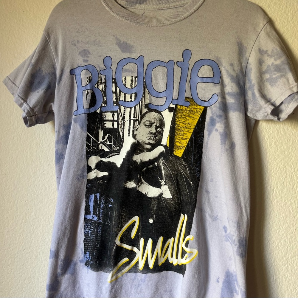 Graphic T-Shirt with Biggie Smalls Print
